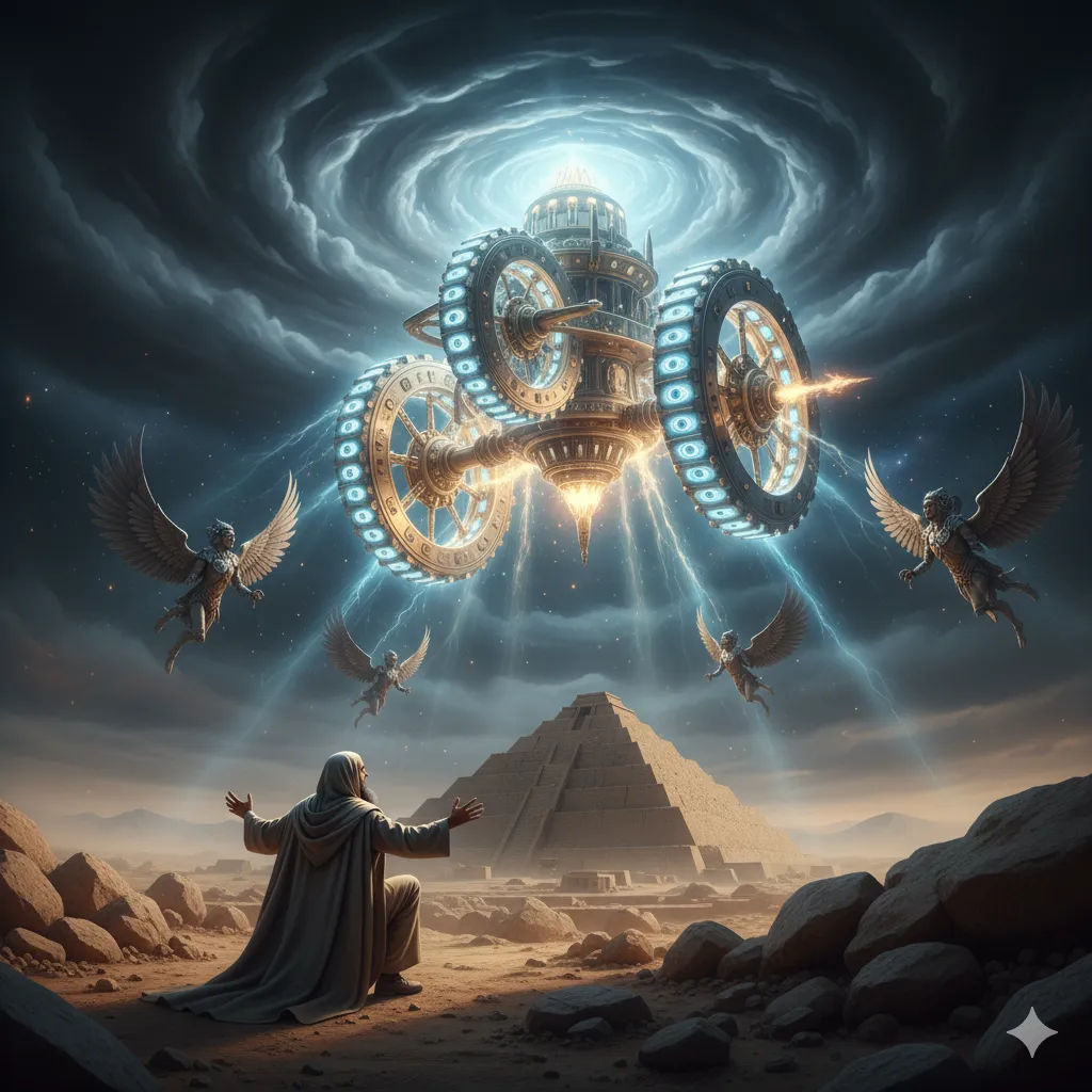 Ezekiel's Vision: The Prophet and the Machine