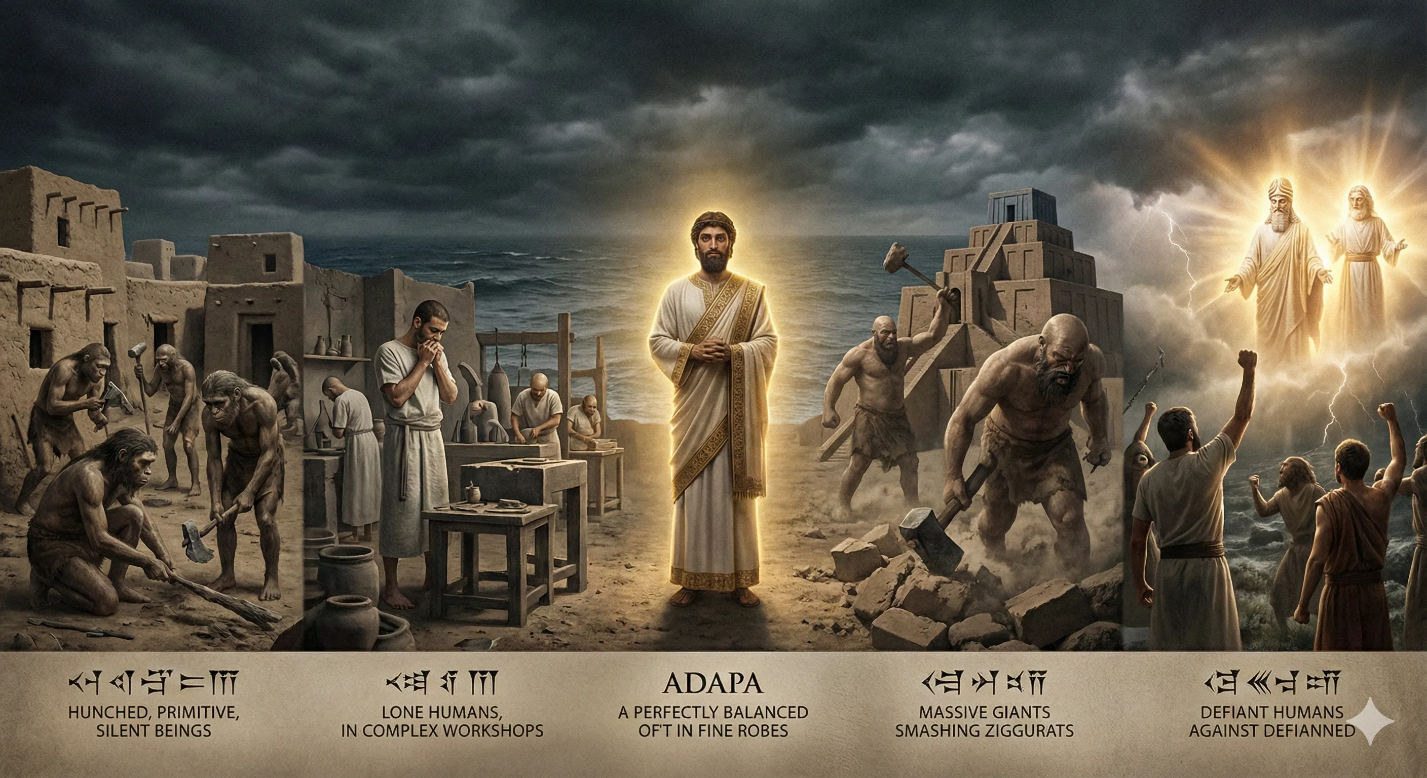 Pre-Flood Humanity: The Four Forgotten Creations